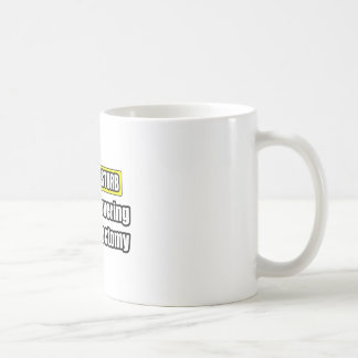 Besetzte Erholung von der Vasektomie Kaffeetasse