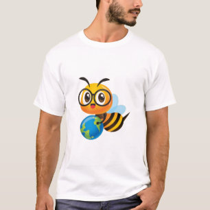 Besetzte kleine Biene: Niedliche Honigbienen für K T-Shirt