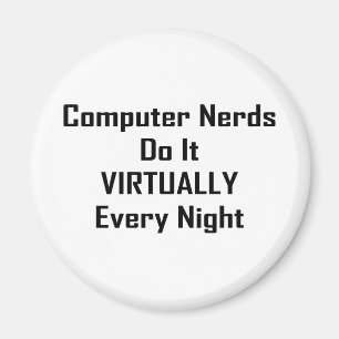 Besetzte Nerd Magnet