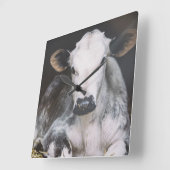 Besetzte Tageskrebse Quadratische Wanduhr (Winkel)