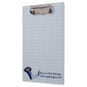 Besetzter Mann Klemmbrett (Links)