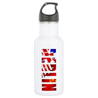 Besetztes Berlin Edelstahlflasche