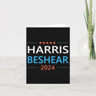 Beshear 2024 für Präsident Patriotic Kamala Democr Karte
