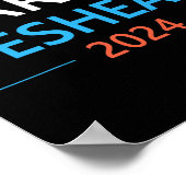 Beshear 2024 für Präsident Patriotic Kamala Democr Poster (Ecke)