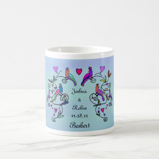 Beshert Simcha Tanz Kaffeetasse (Mittel)