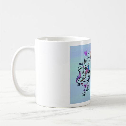 Beshert Simcha Tanz Kaffeetasse (Links)