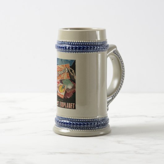 Besichtigen Sie das erste Exoplanet-System von auß Bierglas (VorderseiteRechts)