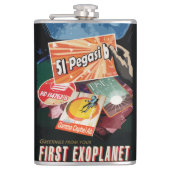 Besichtigen Sie das erste Exoplanet-System von auß Flachmann (Vorderseite)