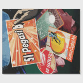 Besichtigen Sie das erste Exoplanet-System von auß Geschenkpapier (Flach)