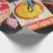 Besichtigen Sie das erste Exoplanet-System von auß Geschenkpapier (Ecke)