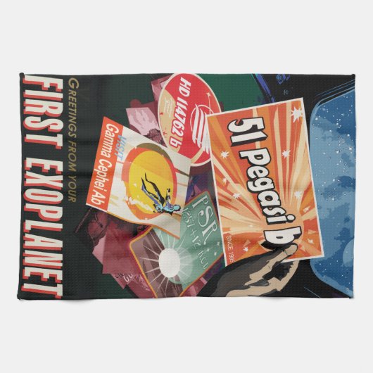 Besichtigen Sie das erste Exoplanet-System von auß Geschirrtuch (Horizontal)