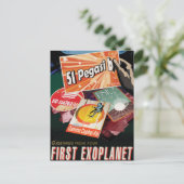 Besichtigen Sie das erste Exoplanet-System von auß Postkarte (Stehend Vorderseite)