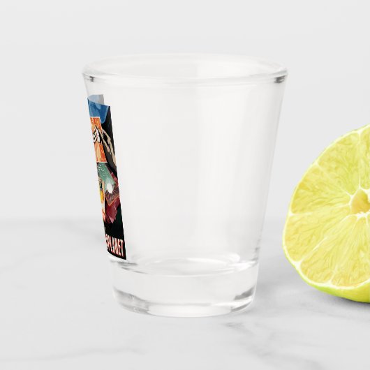 Besichtigen Sie das erste Exoplanet-System von auß Schnapsglas (Rechts)