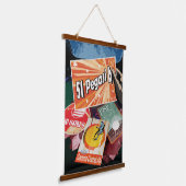 Besichtigen Sie das erste Exoplanet-System von auß Wandteppich Mit Holzrahmen (Gewinkelt)