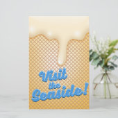 Besichtigen Sie das Meer Briefpapier (Stehend Vorderseite)