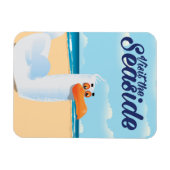 Besichtigen Sie das Reiseplakat "Seagull" Magnet (Horizontal)