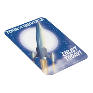 Besichtigen Sie das Universum! Melden Sie sich noc Magnet