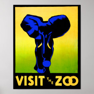 Besichtigen Sie den Zoo!! Poster