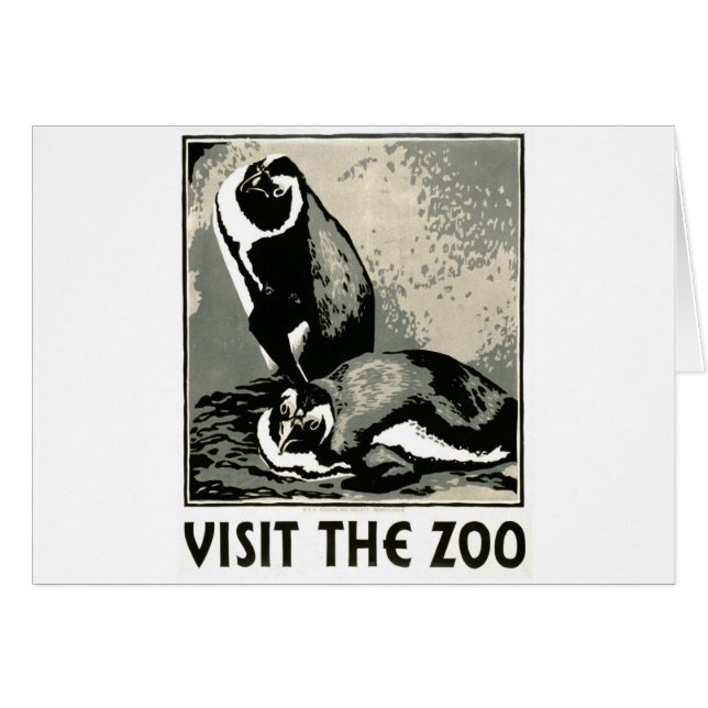 Besichtigen Sie den Zoo - WPA-Plakat - (Vorderseite (Horizontal))