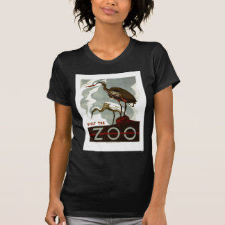 Besichtigen Sie den Zoo - WPA-Plakat - T-Shirt