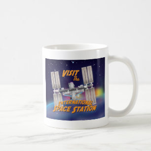 Besichtigen Sie die internationale Weltraumstation Kaffeetasse