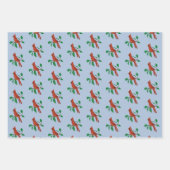 Besichtigen von Kardinälen in der Gedächtniswerbun Geschenkpapier Set (Vorderseite 3)