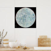 Besichtiger Apollo und Luna Moon-Missionen Poster (Küche)