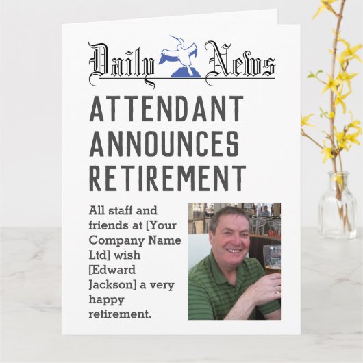 Besichtigte Rentenkarte zur Personalisierung Karte (Gelbe Blume)