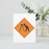 Besichtigung am Arbeitsplatz Postkarte (Stehend Vorderseite)