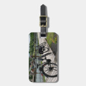 Besichtigung auf Fahrrädern Gepäckstück Gepäckanhänger (Vorderseite vertikal)