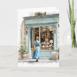 Besichtigung der Bäckerei in Aquarelle Karte