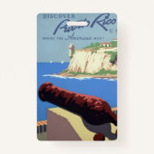 Besichtigung der Festung El Morro, Puerto Rico, Al Ausweis (Rückseite)