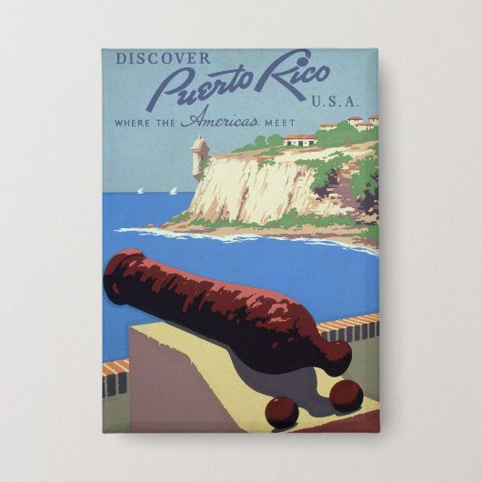 Besichtigung der Festung El Morro, Puerto Rico, Al Button (Vorderseite)