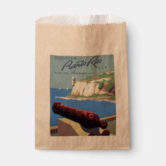 Besichtigung der Festung El Morro, Puerto Rico, Al Geschenktütchen (Vorderseite)