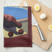 Besichtigung der Festung El Morro, Puerto Rico, Al Geschirrtuch (Viertel Falte)