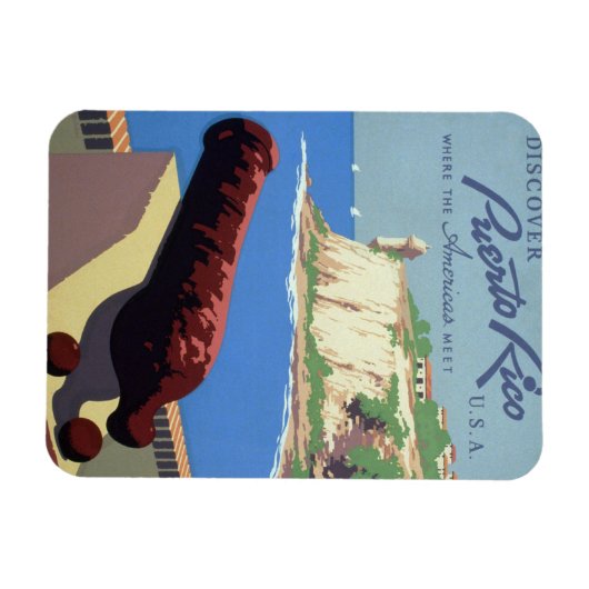 Besichtigung der Festung El Morro, Puerto Rico, Al Magnet (Horizontal)