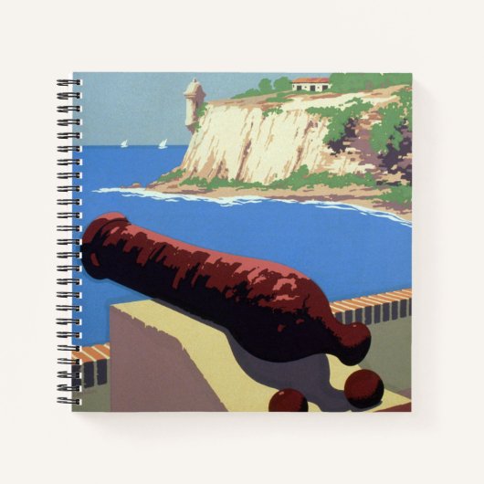 Besichtigung der Festung El Morro, Puerto Rico, Al Notizblock (Vorderseite)