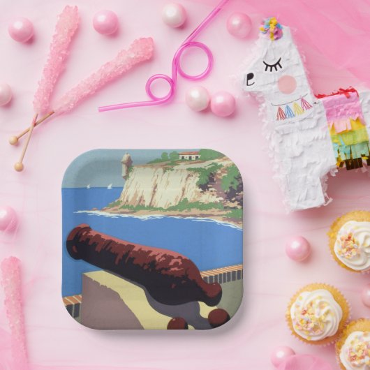 Besichtigung der Festung El Morro, Puerto Rico, Al Pappteller (Party)