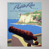 Besichtigung der Festung El Morro, Puerto Rico, Al Poster (Vorne)
