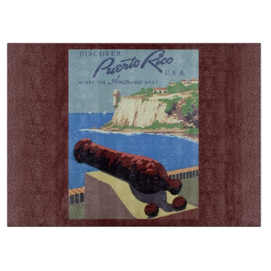 Besichtigung der Festung El Morro, Puerto Rico, Al Schneidebrett (Vorderseite)