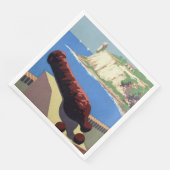 Besichtigung der Festung El Morro, Puerto Rico, Al Serviette (Ecke)