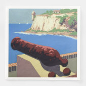 Besichtigung der Festung El Morro, Puerto Rico, Al Serviette (Vorderseite)