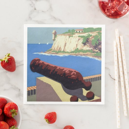 Besichtigung der Festung El Morro, Puerto Rico, Al Serviette (Beispiel)