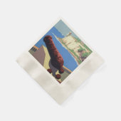 Besichtigung der Festung El Morro, Puerto Rico, Al Serviette (Ecke)