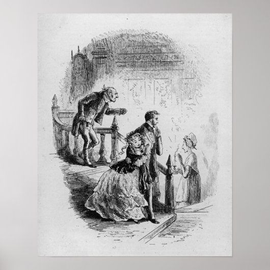 Besichtigung der Flora Poster (Vorne)