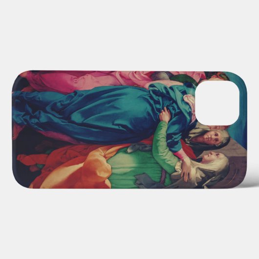Besichtigung der Jungfrau von Pontormo Case-Mate iPhone Hülle (Rückseite (Horizontal))