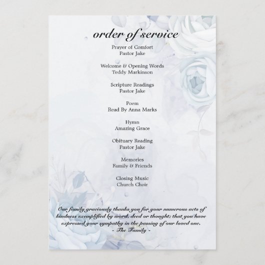 Besichtigung des blauen Fotos Programm (Rückseite)