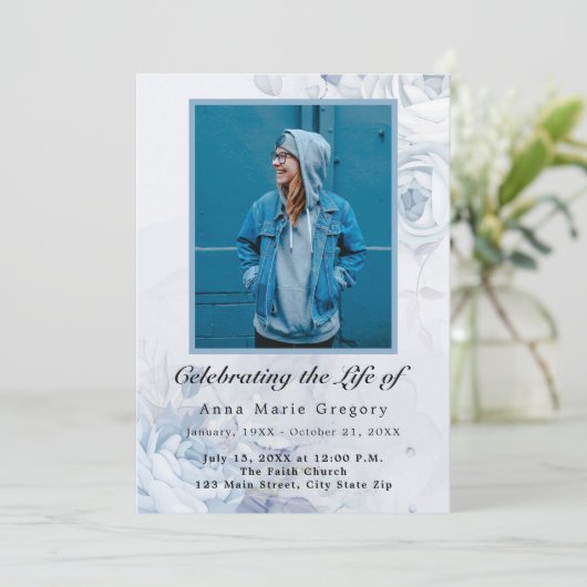 Besichtigung des blauen Fotos Programm (Stehend Vorderseite)