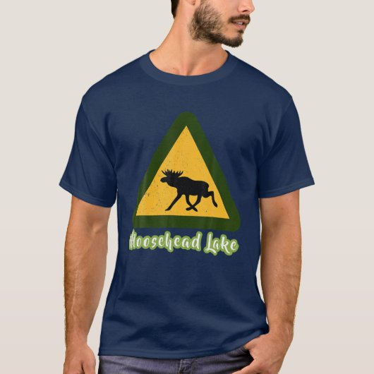 Besichtigung Maine Moosehead Lake Crossi T-Shirt (Vorderseite)