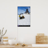 Besichtigung von Michael's Schwert — Juneau Icefie Poster (Küche)